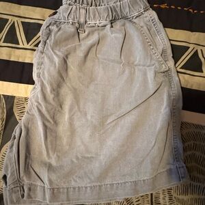 Chubbies Gray Shorts with Gingham pocket
